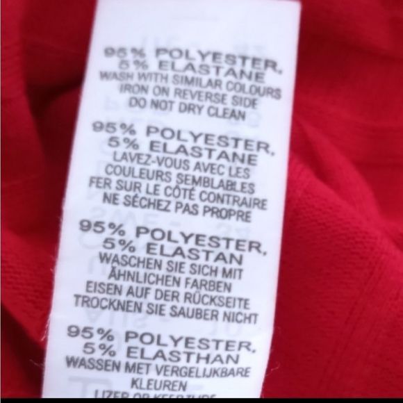 BOOHOO RED RIBBED OFF-THE-SHOULDER BODYCON DRESS - Picture 13 of 13